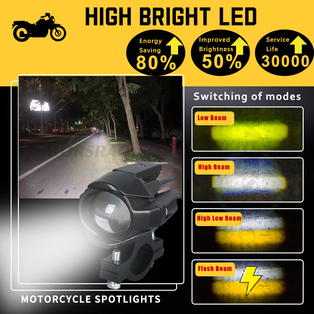 Fari a LED ausiliari per moto  - Sos Light Strobe recensione e prezzo