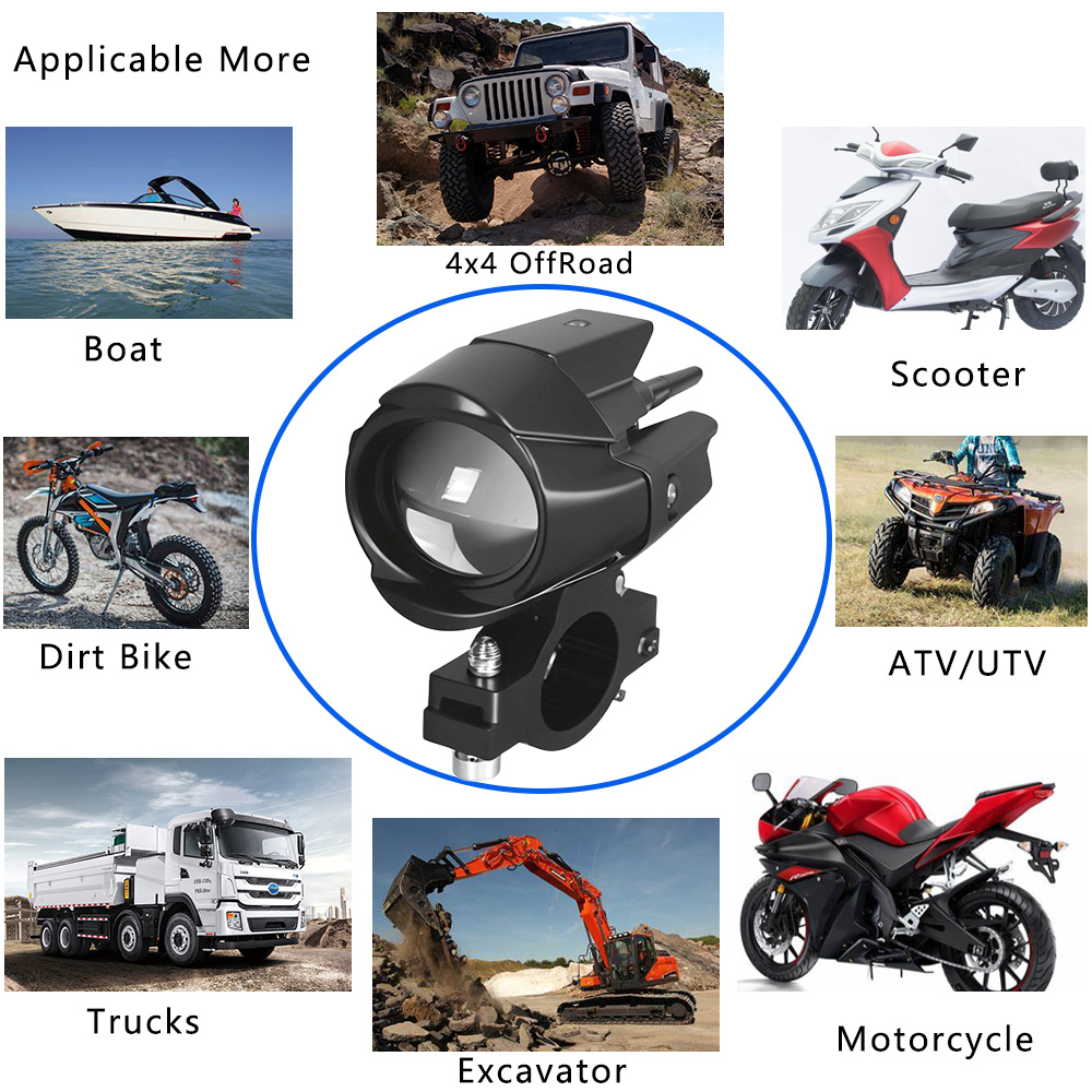 Fari a LED ausiliari per moto  - Sos Light Strobe recensione e prezzo